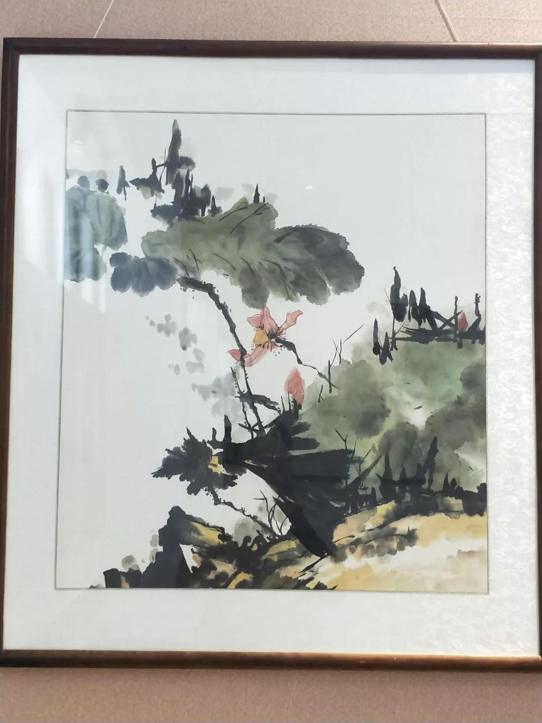 黄小元《荷》 指导老师:丁荣泉 研究方向:美术学(国画)