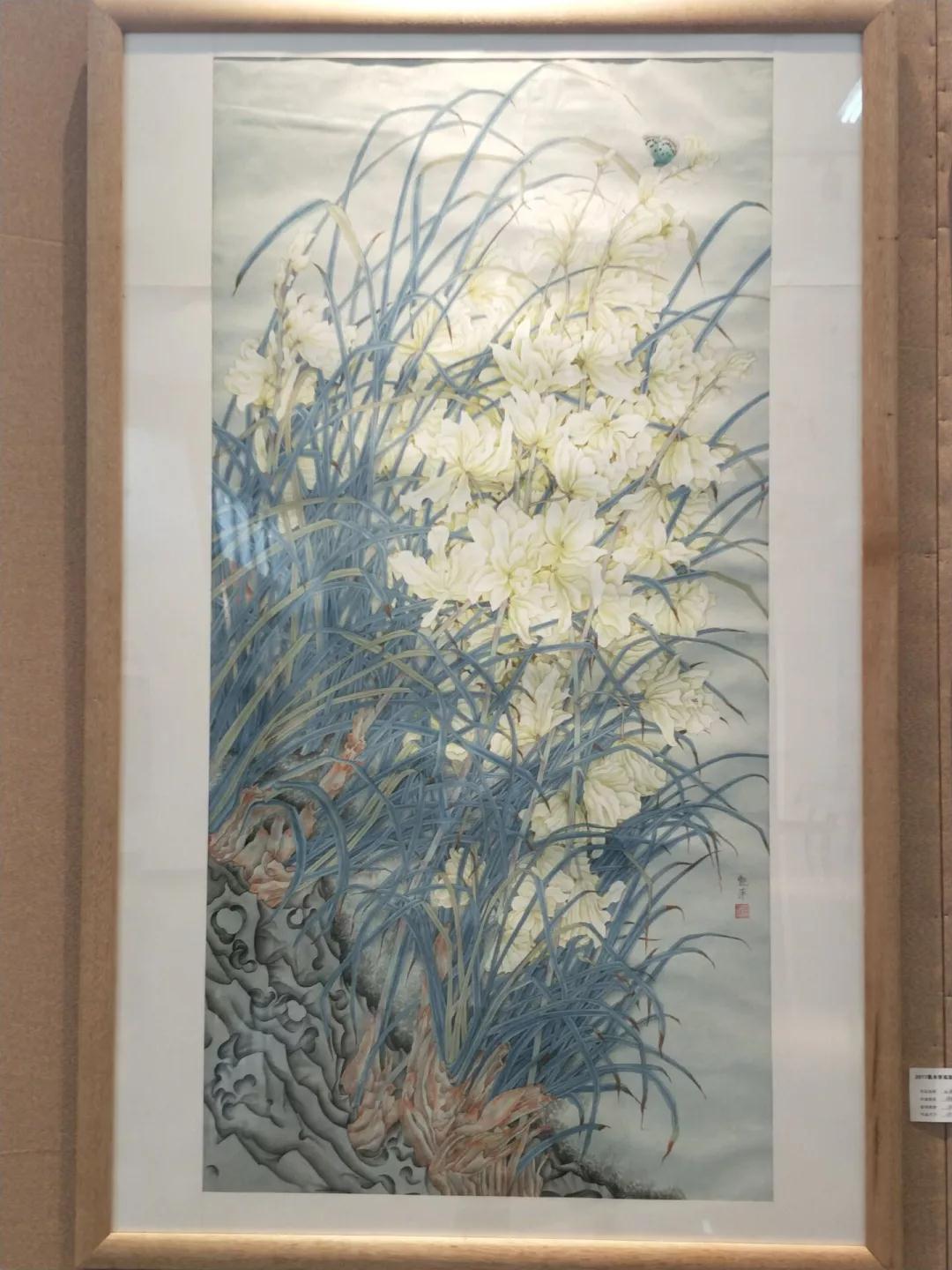 徐艳萍《幽兰深处》 指导老师:田爱华研究方向:美术学(国画)