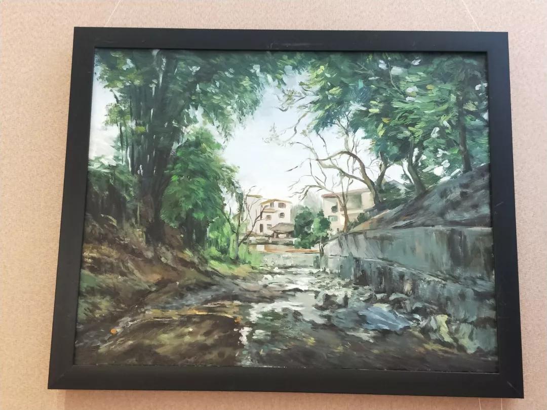 曲静《小景》 指导老师:贺炜研究方向:美术学(油画)